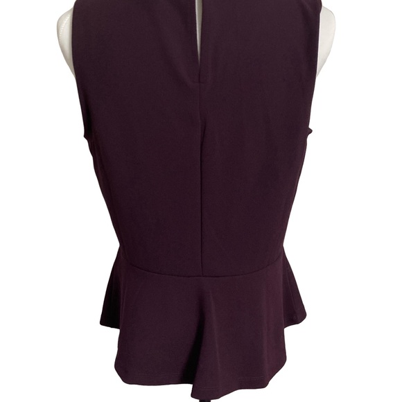 Women's Banana Republic Blouse Top S Dark Plum - Picture 3 of 5